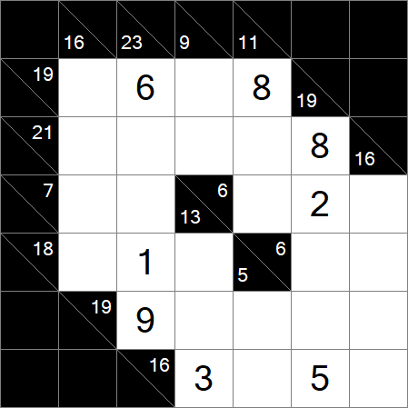 Kakuro - Medium