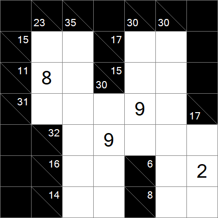 Kakuro - Medium