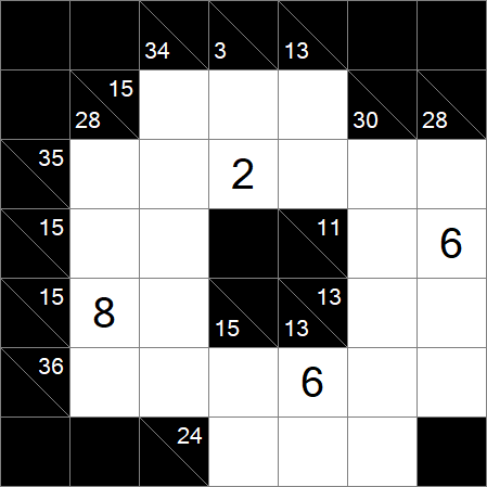 Kakuro - Medium