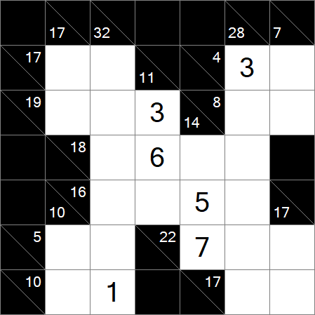 Kakuro - Medium