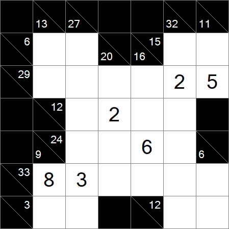 Kakuro - Medium