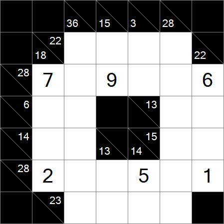 Kakuro - Medium