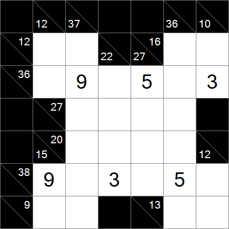 Kakuro - Medium