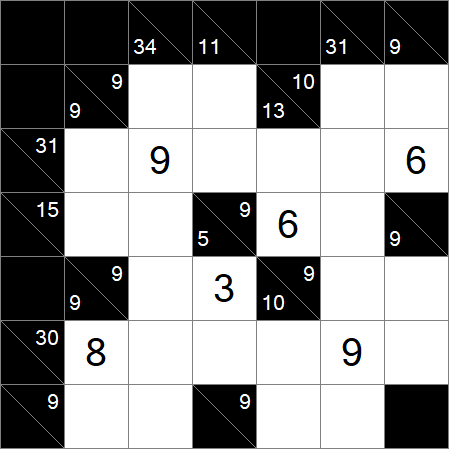 Kakuro - Medium