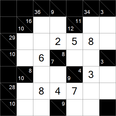 Kakuro - Medium