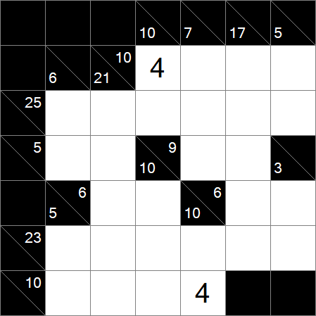Kakuro - Medium