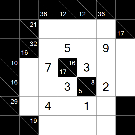 Kakuro - Medium