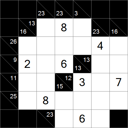 Kakuro - Medium