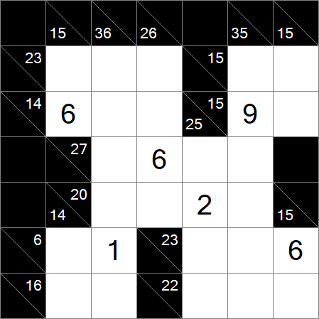 Kakuro - Medium