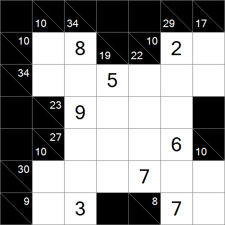 Kakuro - Medium
