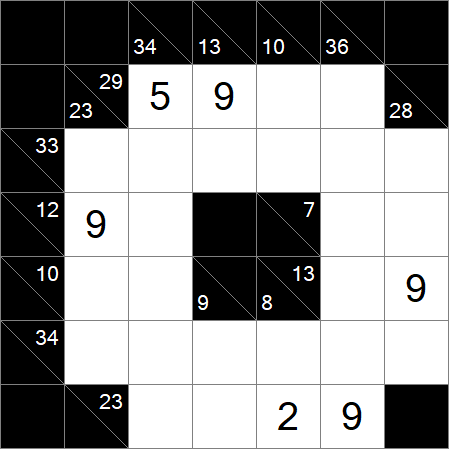 Kakuro - Medium