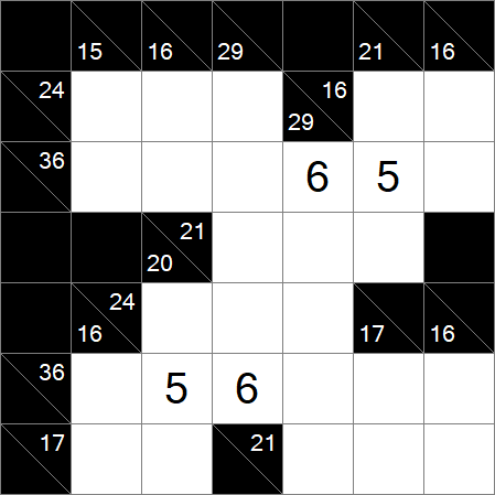Kakuro - Medium