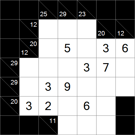Kakuro - Medium