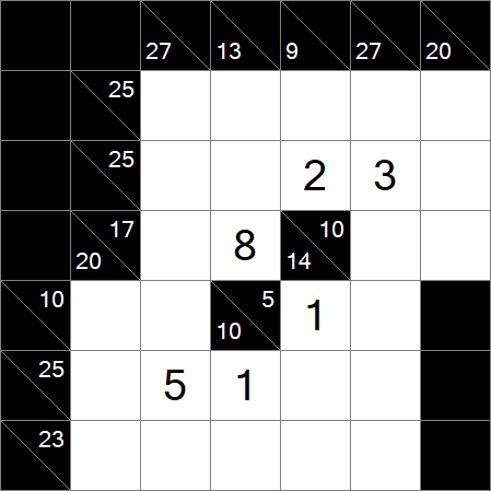 Kakuro - Medium