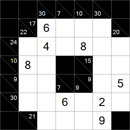 Kakuro - Medium