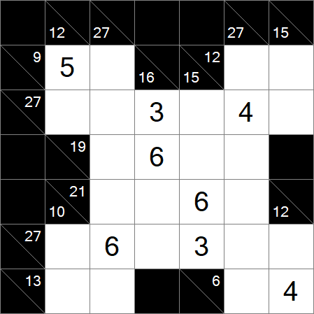 Kakuro - Medium