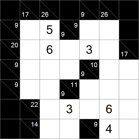 Kakuro - Medium