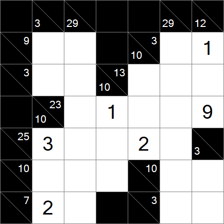 Kakuro - Medium