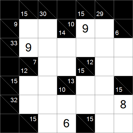Kakuro - Medium
