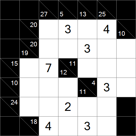 Kakuro - Medium
