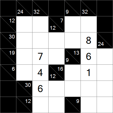 Kakuro - Medium