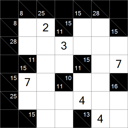 Kakuro - Medium