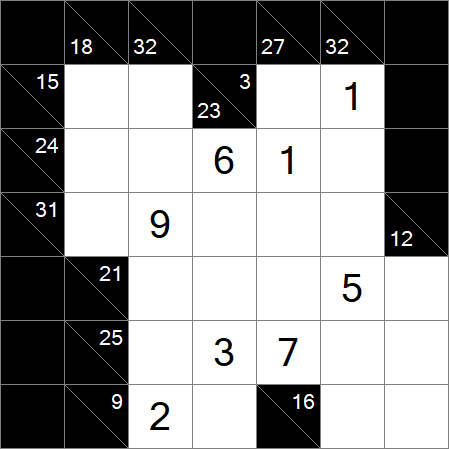 Kakuro - Medium