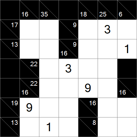 Kakuro - Medium