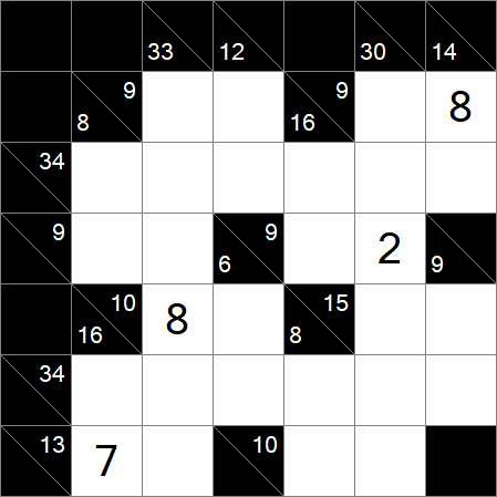 Kakuro - Medio