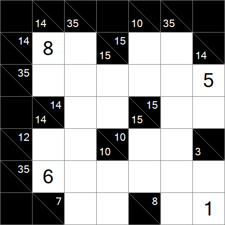 Kakuro - Medio