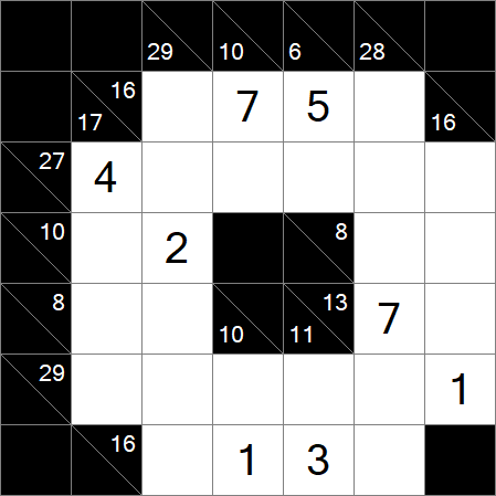 Kakuro - Medium
