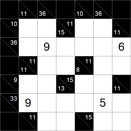 Kakuro - Medium