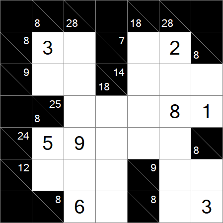 Kakuro - Medium