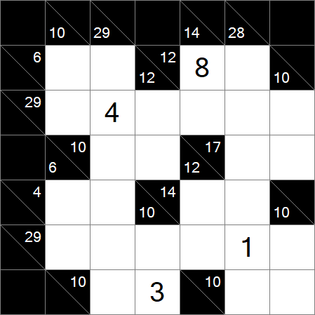 Kakuro - Medium