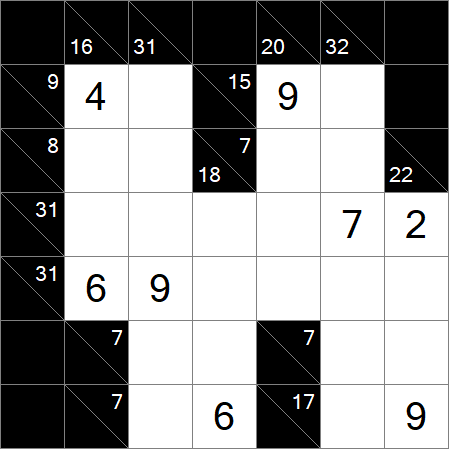 Kakuro - Medium