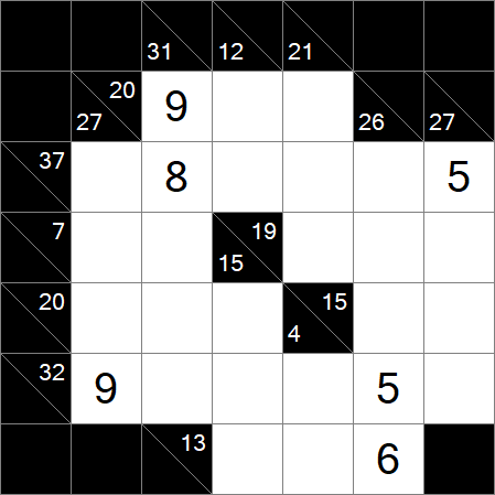 Kakuro - Medium