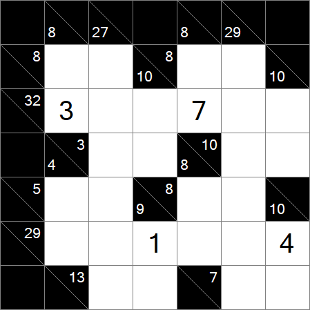 Kakuro - Medium