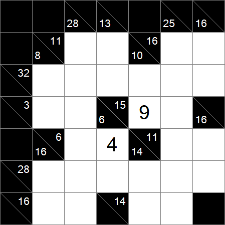 Kakuro - Medium