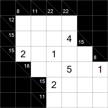 Kakuro - Medio