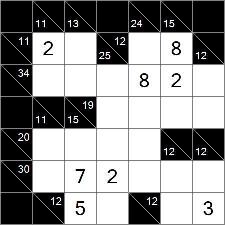 Kakuro - Medium