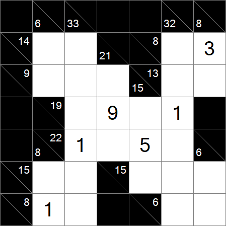 Kakuro - Medium
