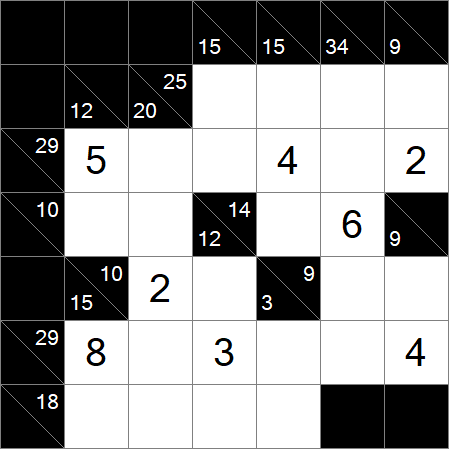 Kakuro - Medium