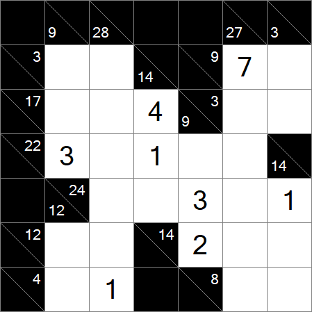 Kakuro - Medium