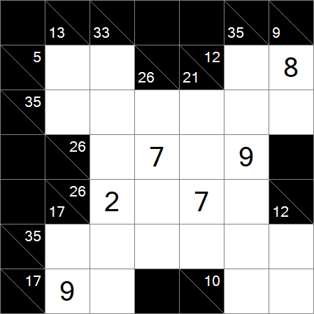 Kakuro - Medium