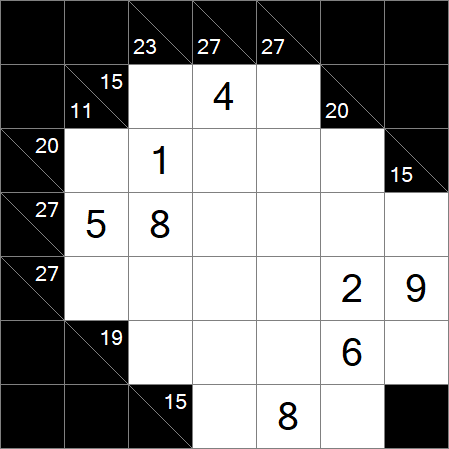 Kakuro - Medium