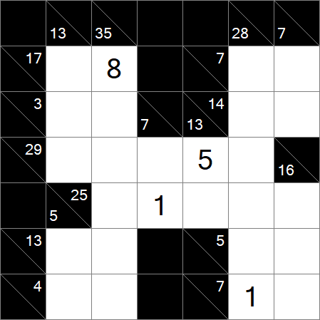 Kakuro - Medium