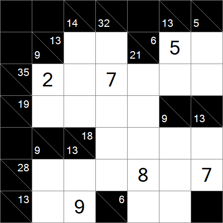 Kakuro - Medium