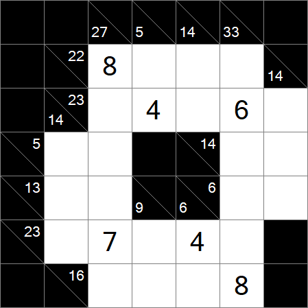 Kakuro - Medium