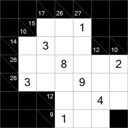 Kakuro - Medium