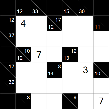 Kakuro - Medium